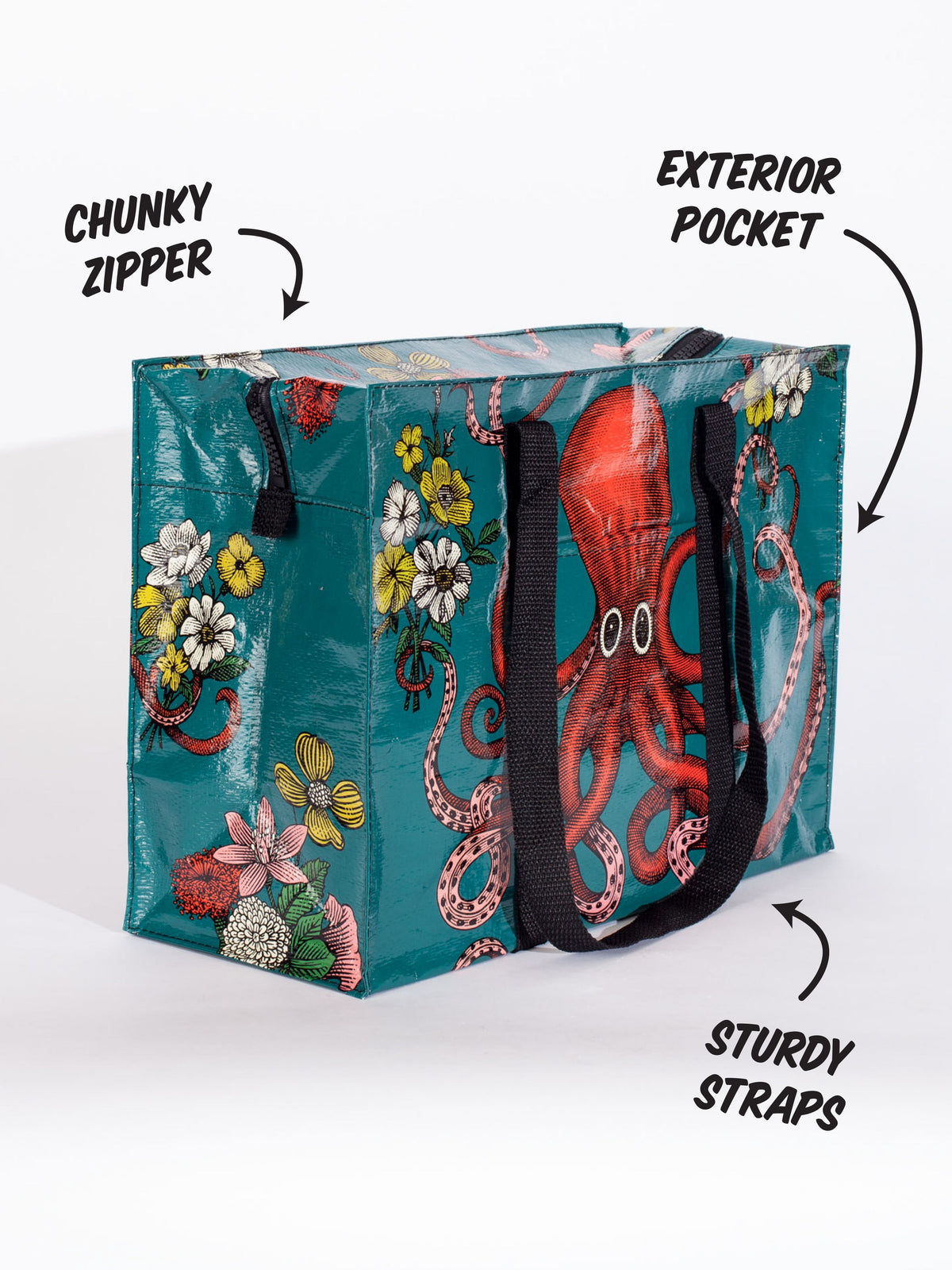 Octopus Shoulder Tote by Blue Q – image 9