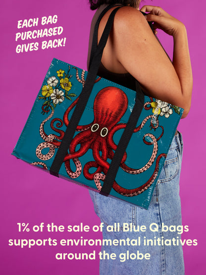 Octopus Shoulder Tote by Blue Q – image 11