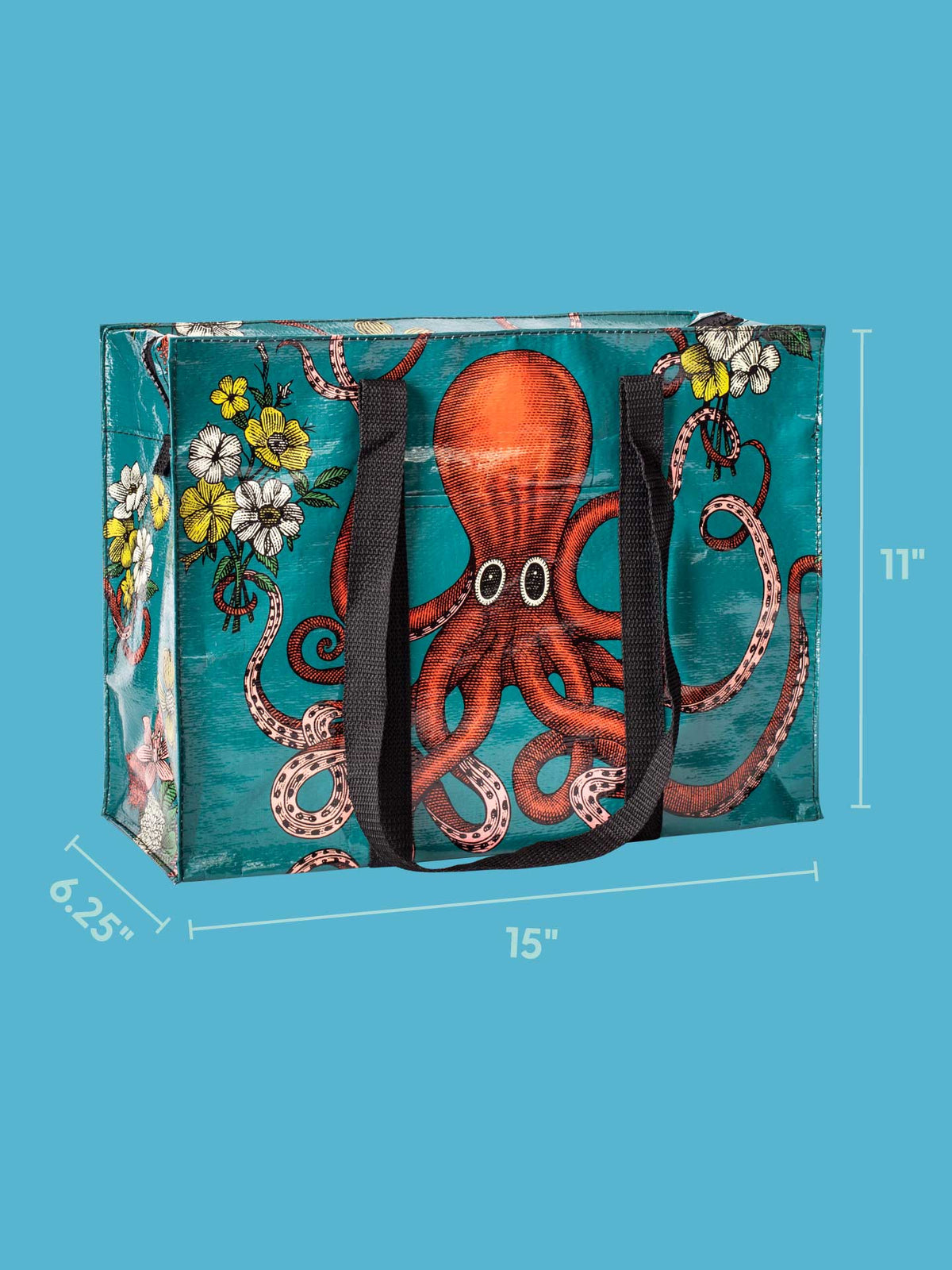 Octopus Shoulder Tote by Blue Q – image 7