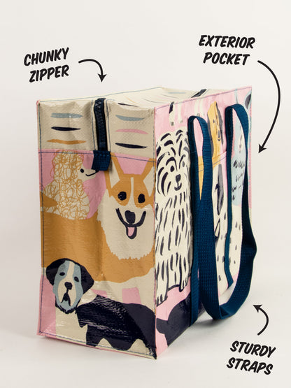 Happy Dogs Shoulder Tote by Blue Q – image 9