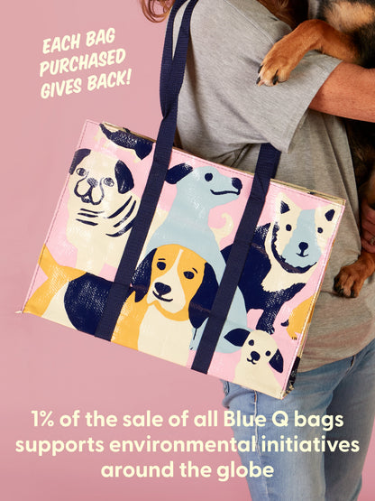 Happy Dogs Shoulder Tote by Blue Q – image 10