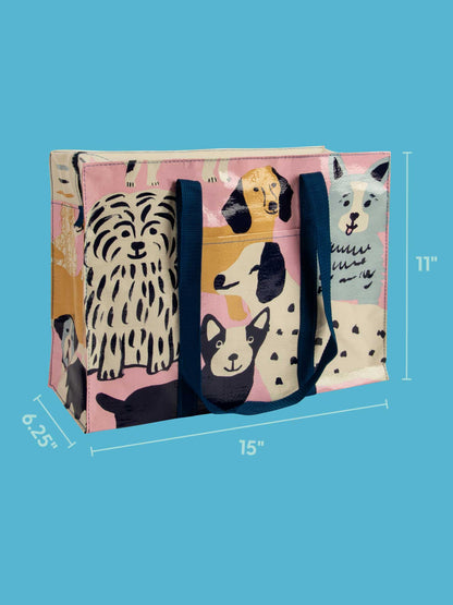 Happy Dogs Shoulder Tote by Blue Q – image 7