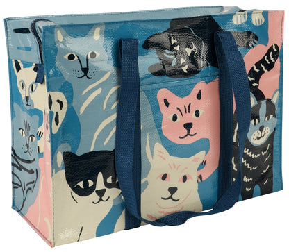 QA665 Happy Cats Shoulder Tote