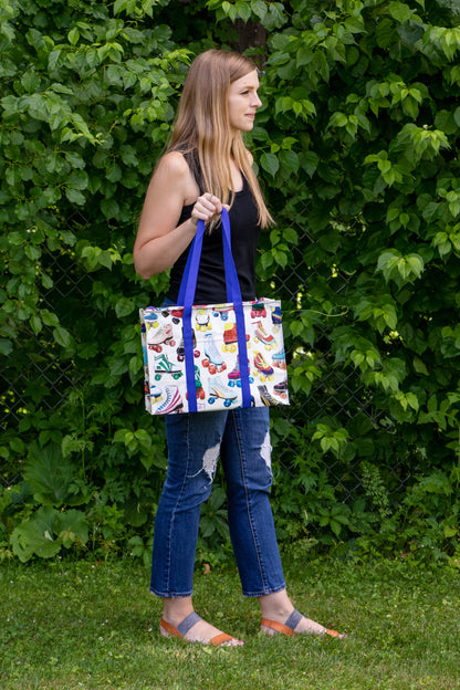 QA670 Roller Skates Shoulder Tote  NEW!