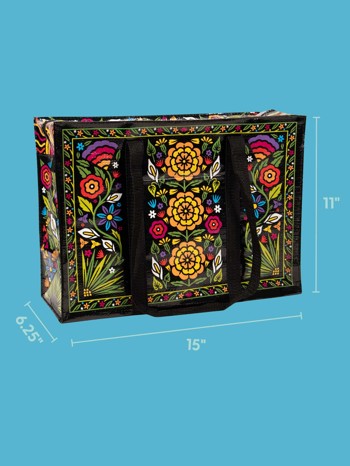 Flower Fest Shoulder Tote - new! by Blue Q – image 4