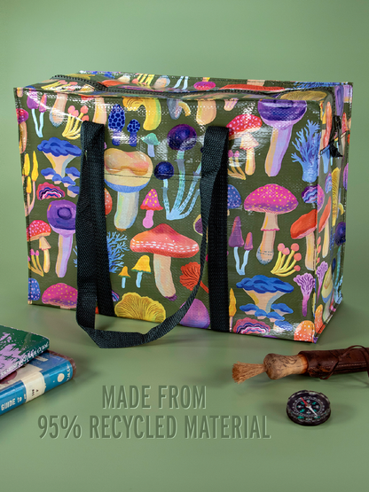 QA674 Mushrooms Shoulder Tote - new!