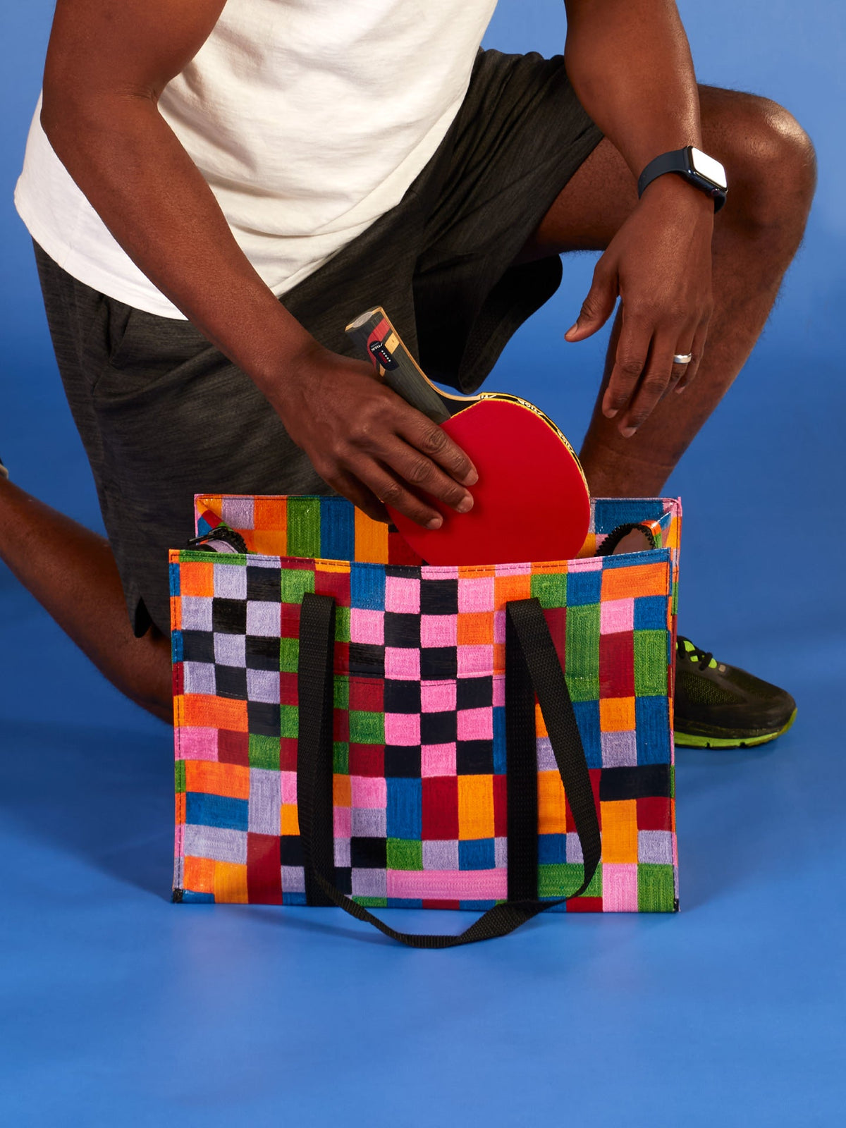 Color Cube Shoulder Tote - NEW! by Blue Q – image 8
