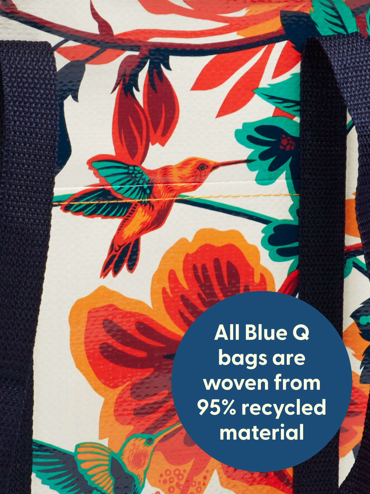 Hummingbird Shoulder Tote by Blue Q – image 4