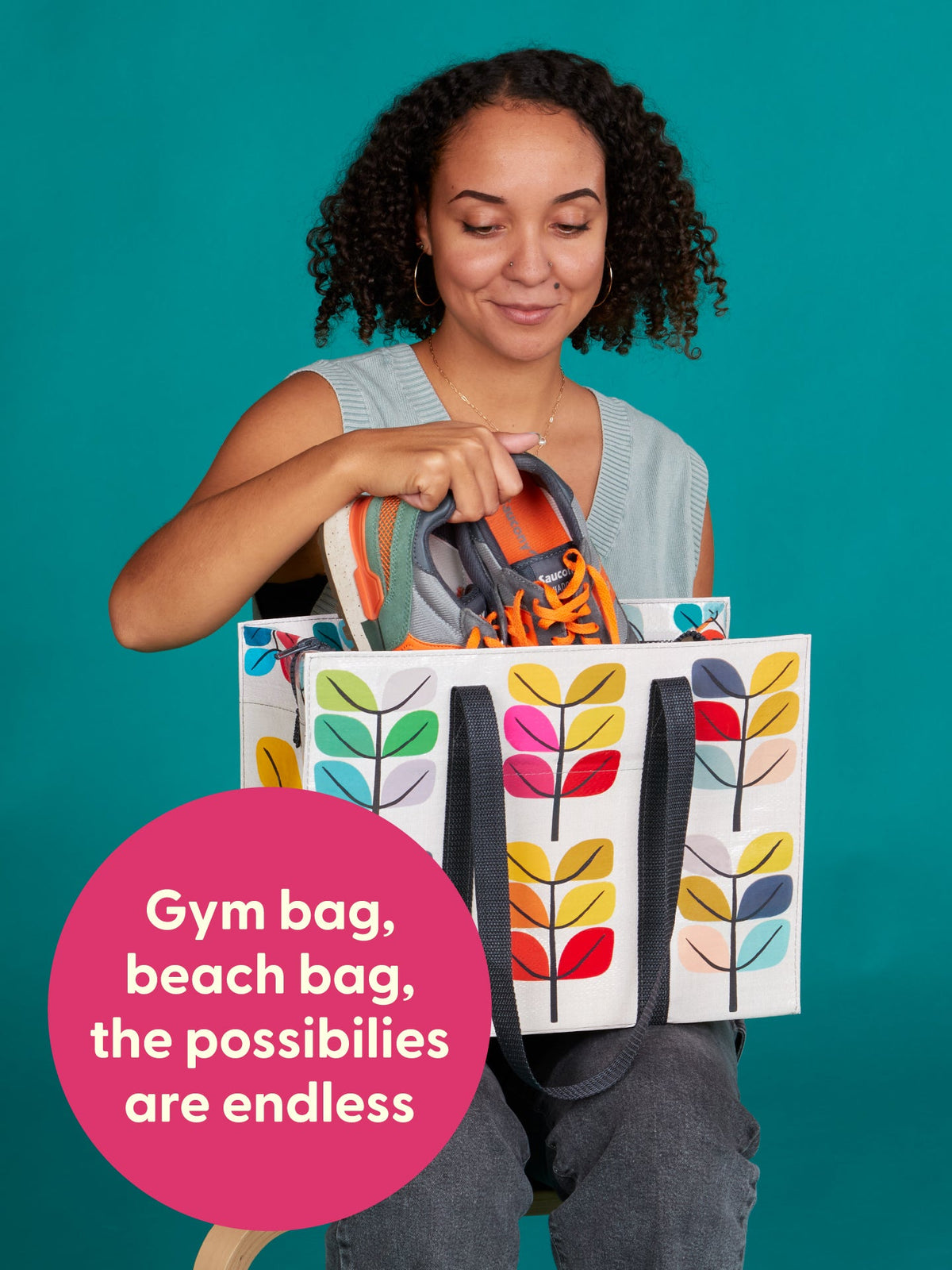 Sprout Shoulder Tote by Blue Q – image 7