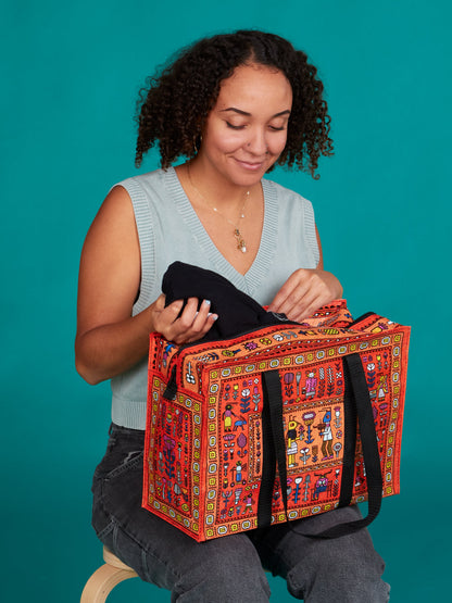 QA686 Magic Carpet Shoulder Tote