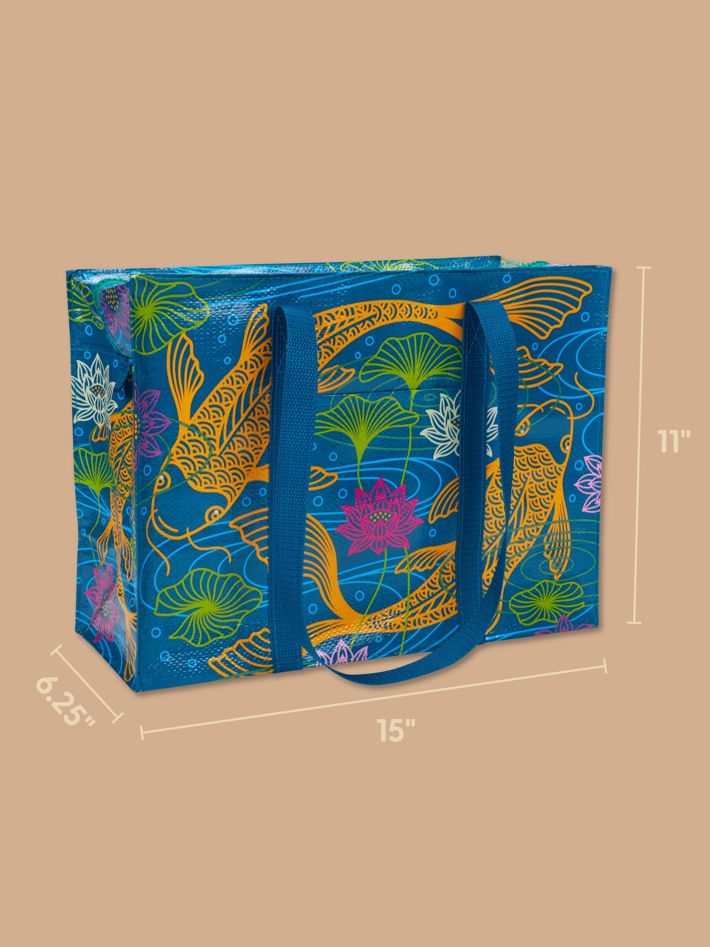 Koi Shoulder Tote by Blue Q – image 2