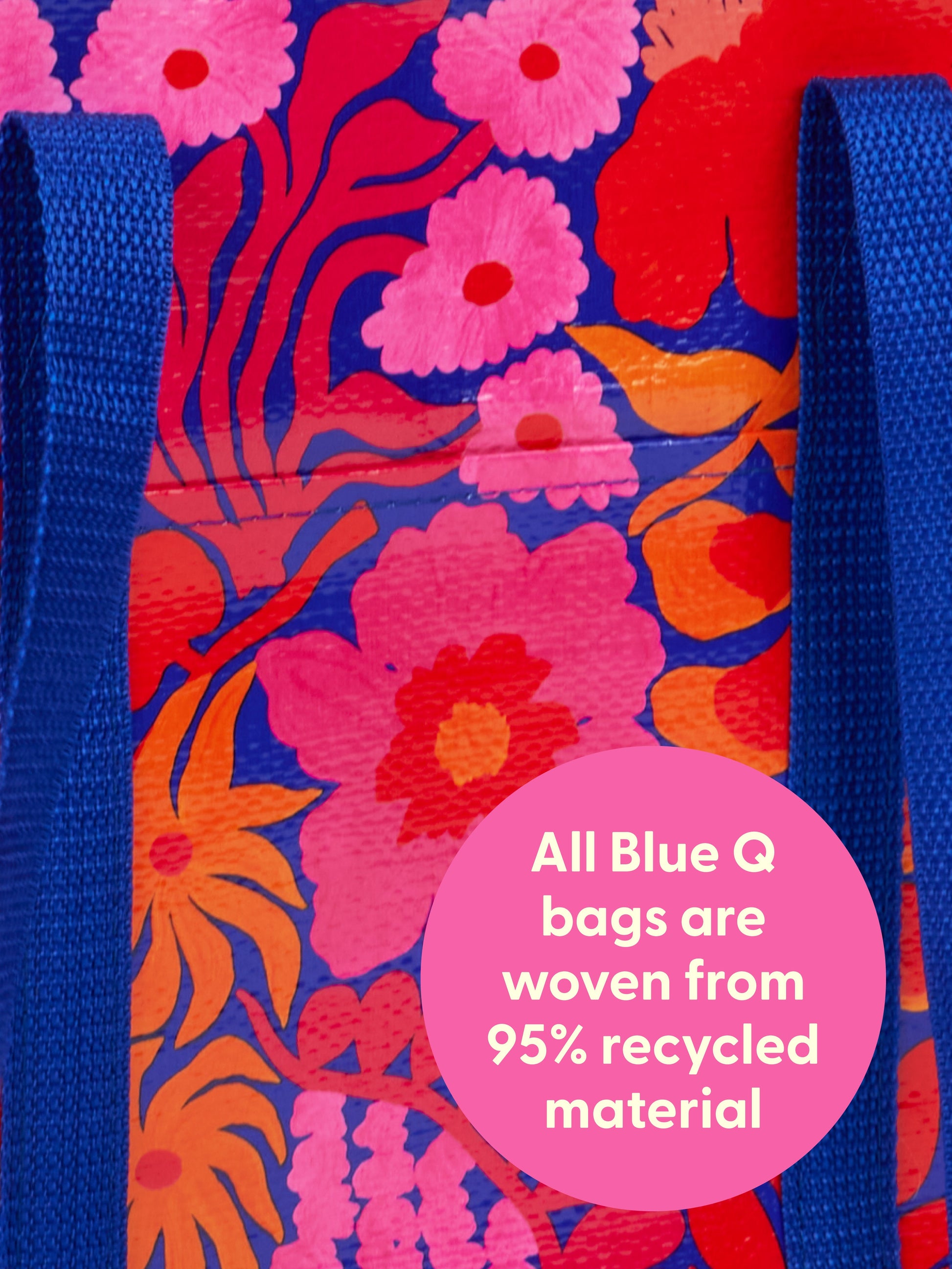 Bright Blooms Shoulder Tote by Blue Q – image 3