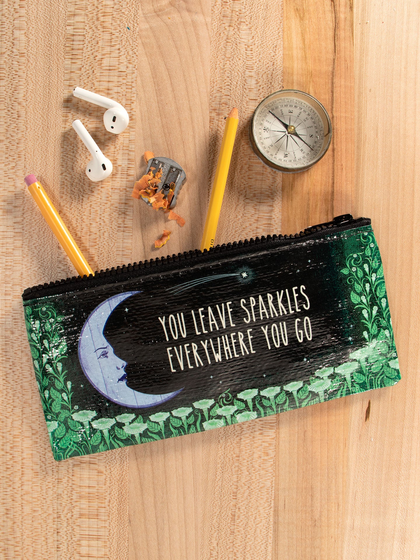 QA762 You Leave Sparkles Pencil Case