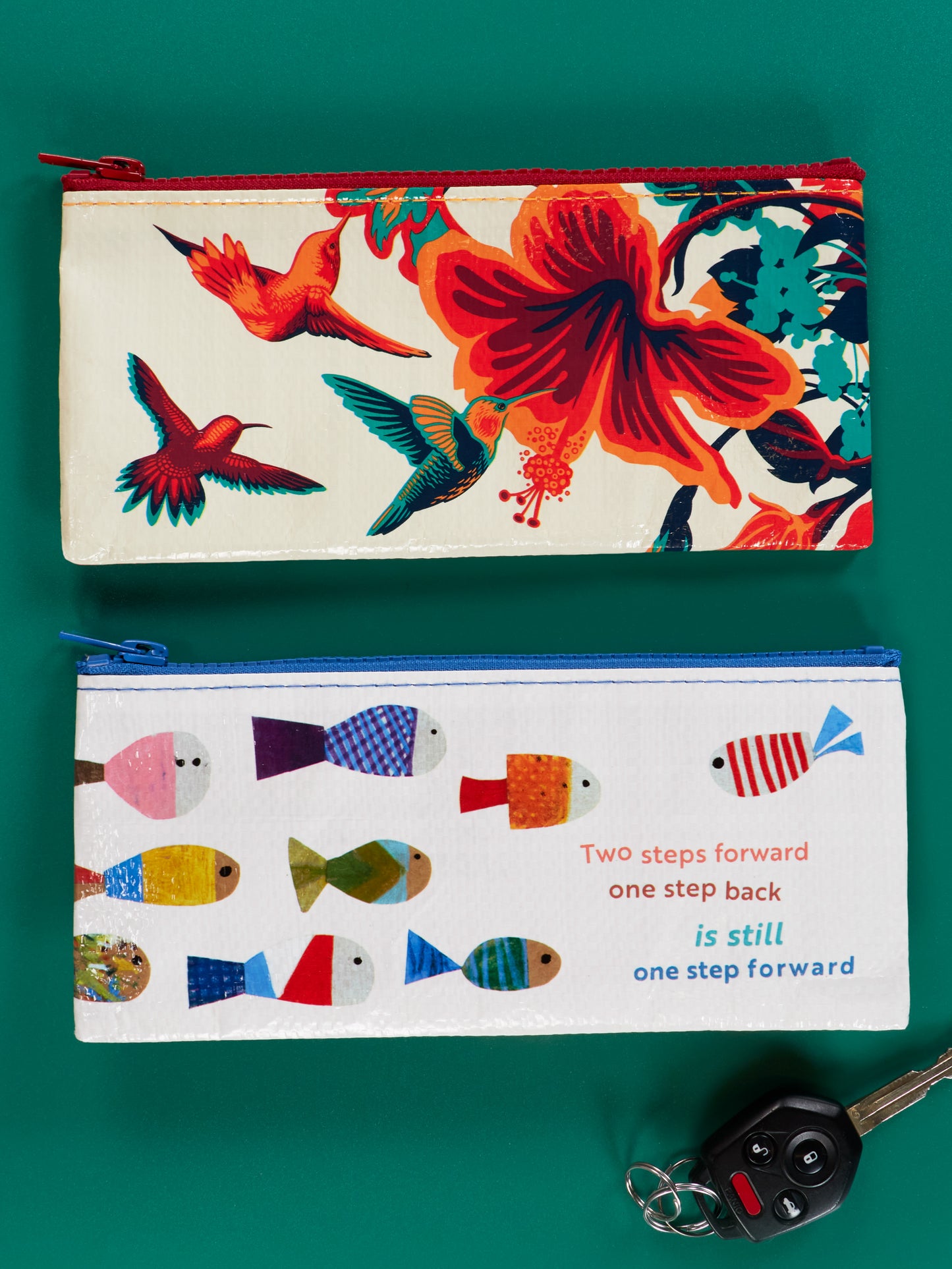 QA797 Two Steps Forward Pencil Case