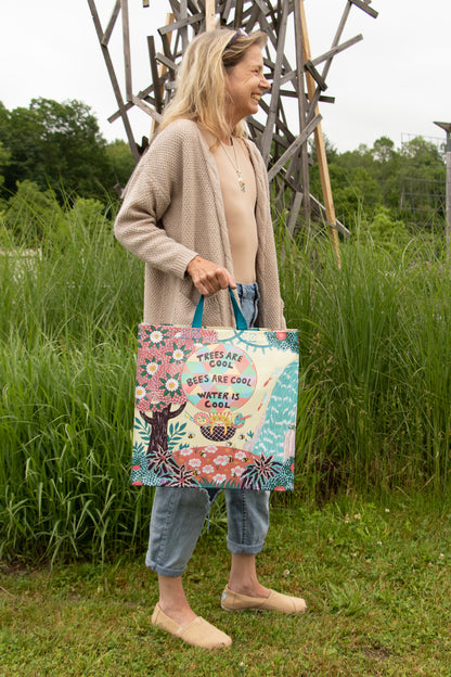 QA846 Trees and Bees Shopper