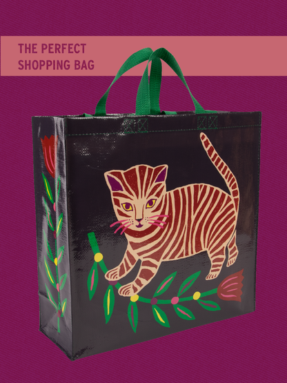 QA854 Tiger Kitten Shopper