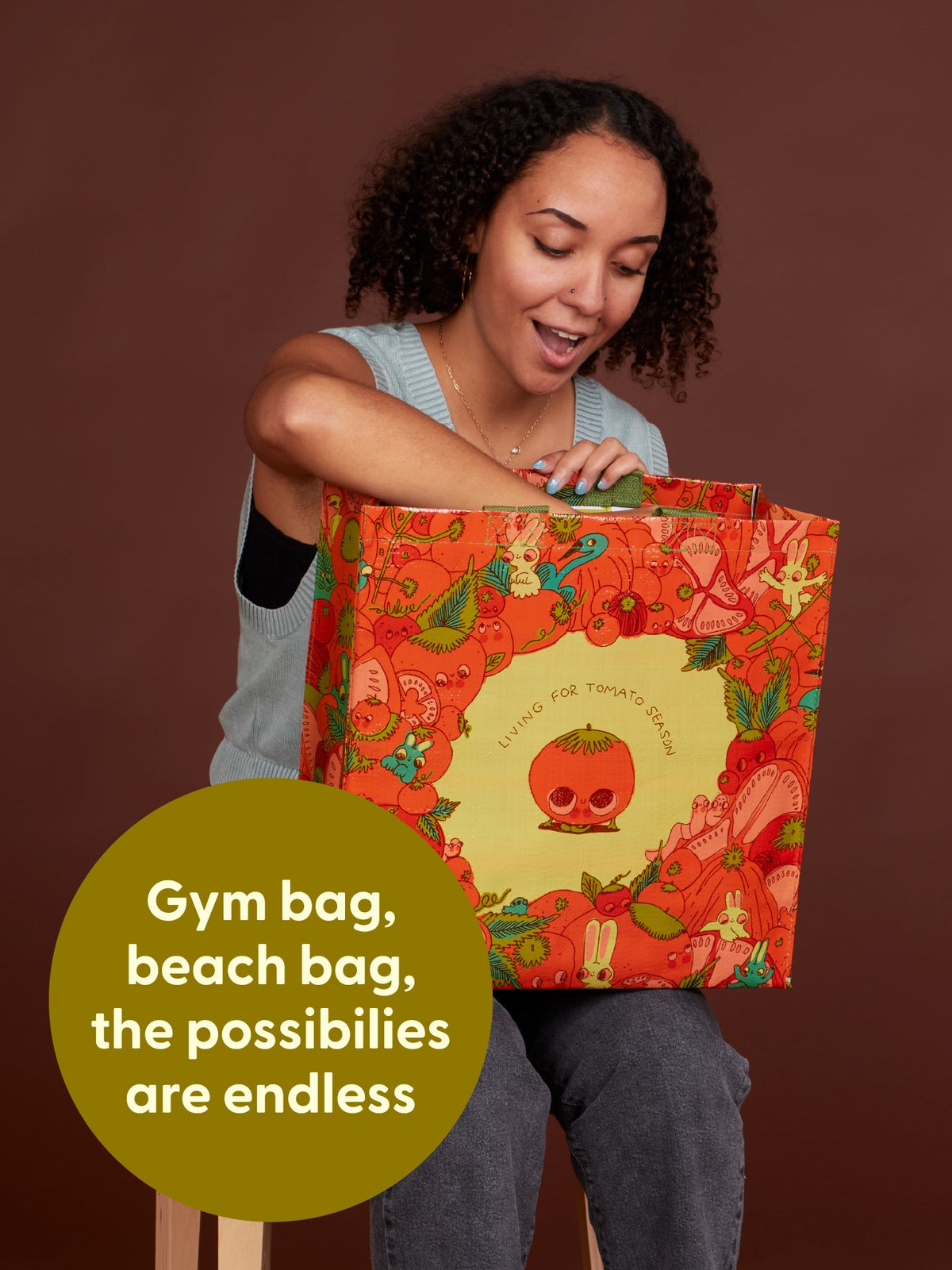 I'm Living For Tomato Season Shopper by Blue Q – image 7