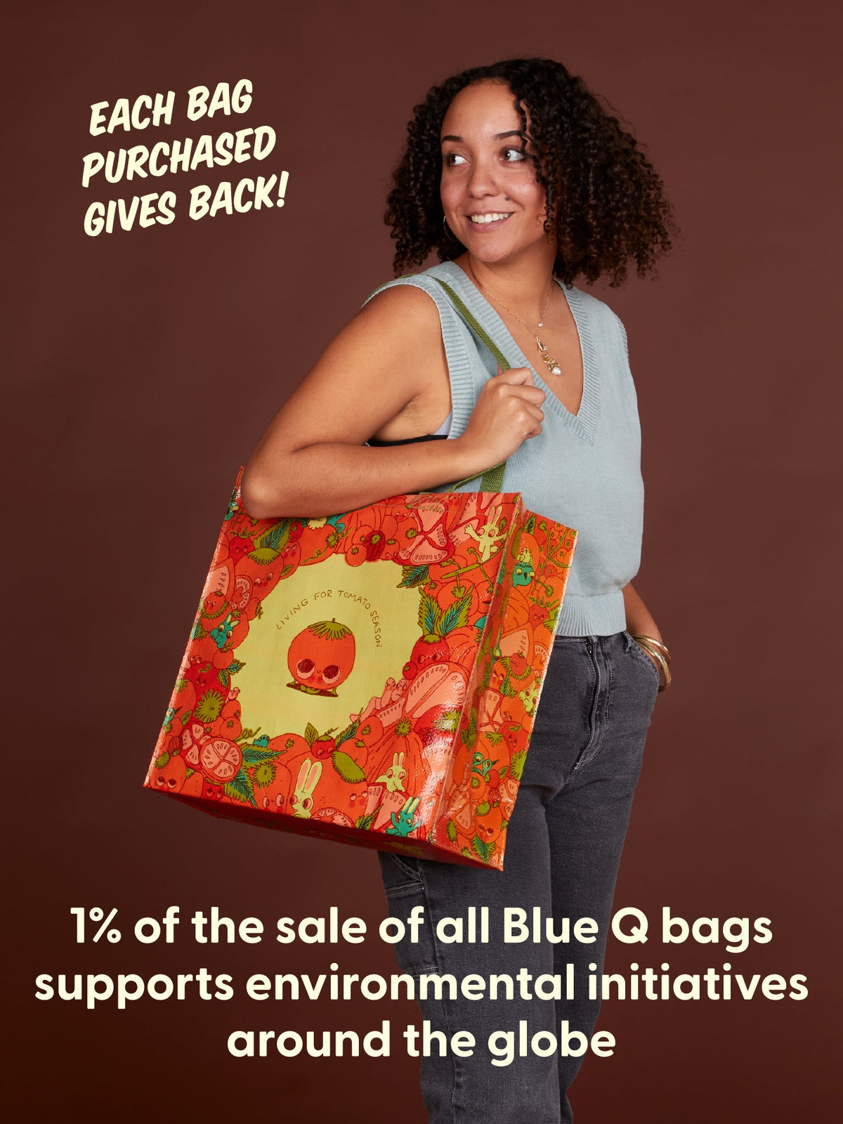 I'm Living For Tomato Season Shopper by Blue Q – image 8