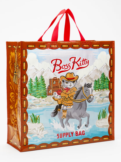 Boss Kitty Shopper by Blue Q