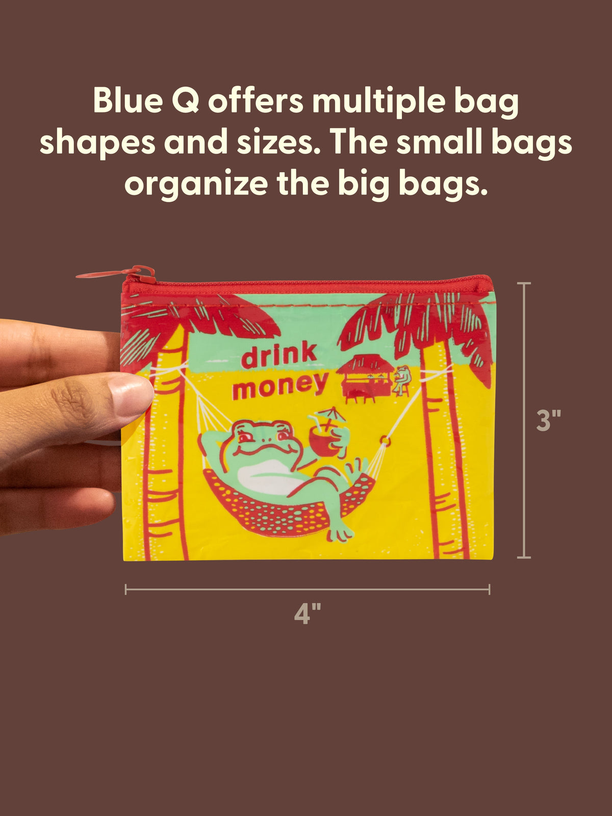 Drink Money Coin Purse by Blue Q – image 2