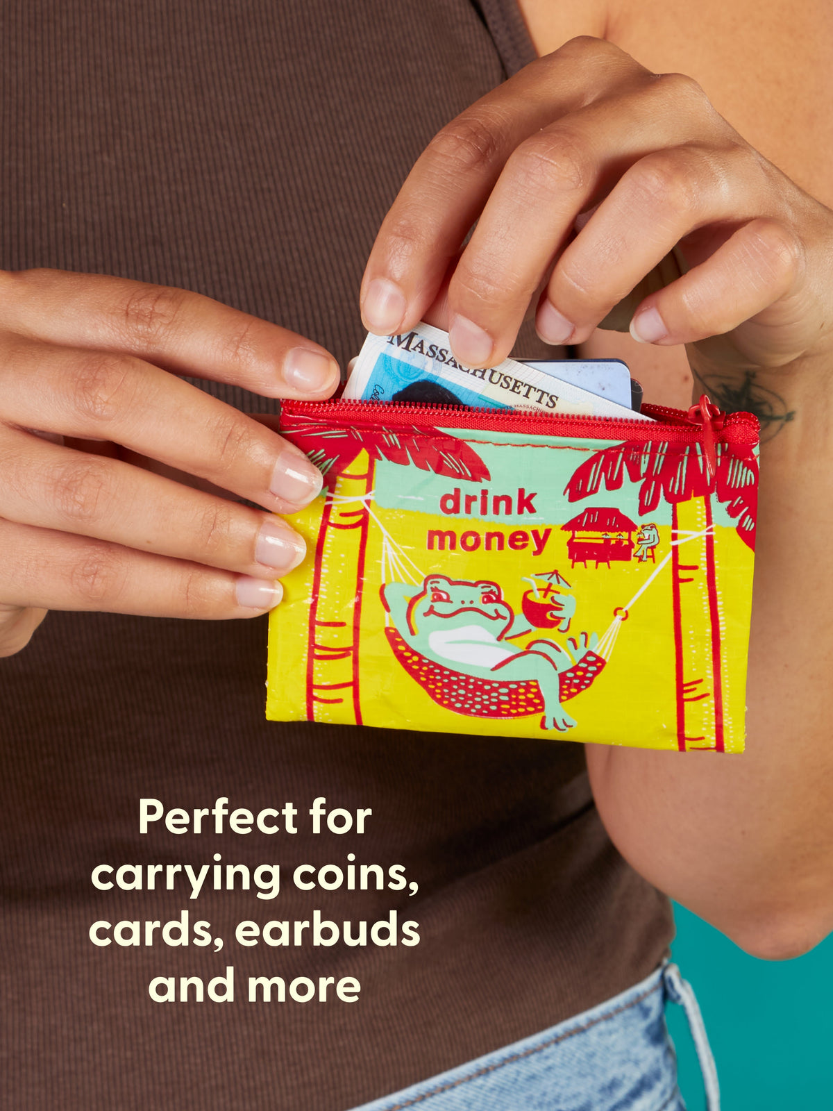 Drink Money Coin Purse by Blue Q – image 4