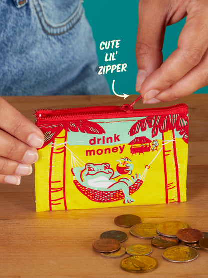 Drink Money Coin Purse by Blue Q – image 5