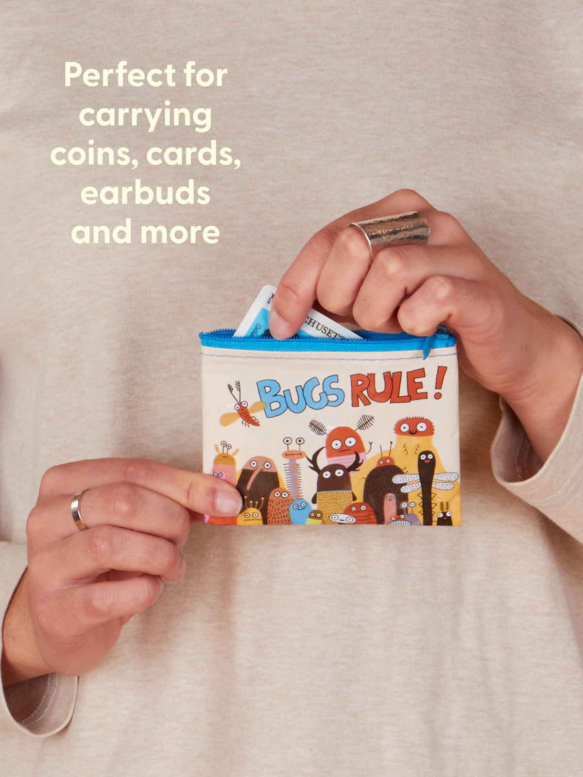 Bugs Rule! Coin Purse by Blue Q – image 4