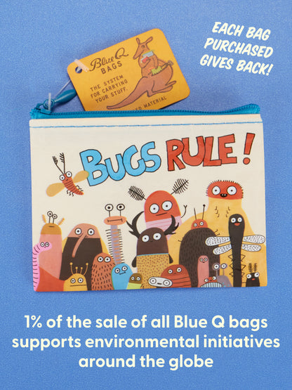 Bugs Rule! Coin Purse by Blue Q – image 6