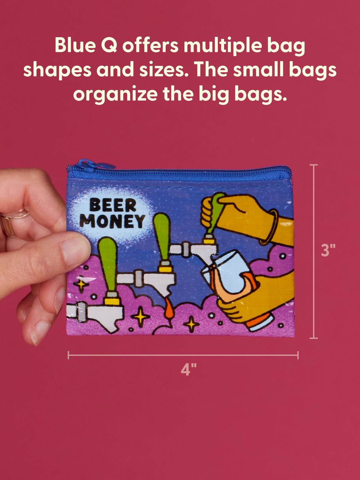 Beer Money (Taps) Coin Purse by Blue Q – image 2