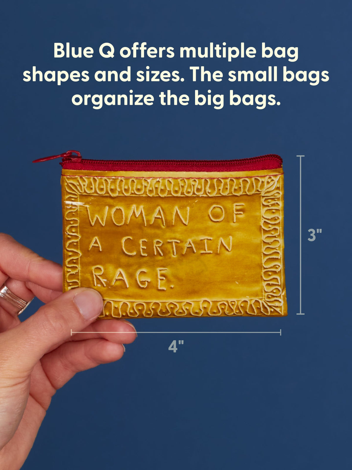 Woman Of A Certain Rage Coin Purse by Blue Q – image 2