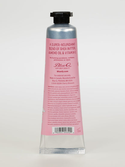 QQ286 I'm A Delicate Fucking Flower Natural Hand Cream- Wild Cherry Blossom with a hint of Sandalwood