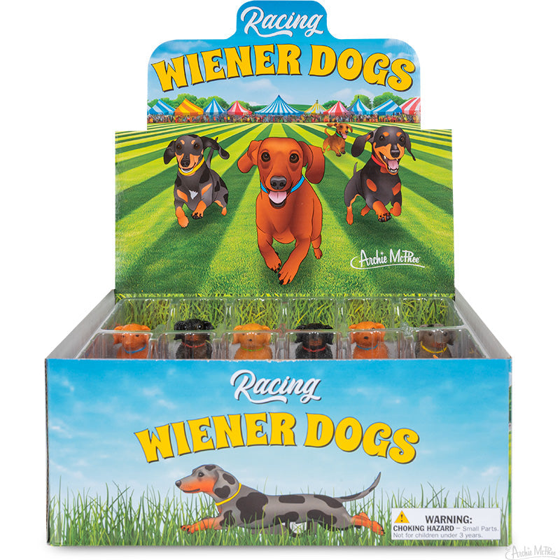 Racing Wiener Dogs