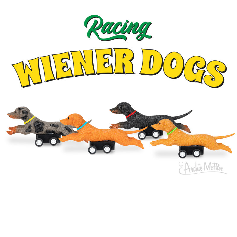 Racing Wiener Dogs