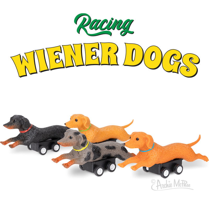 Racing Wiener Dogs