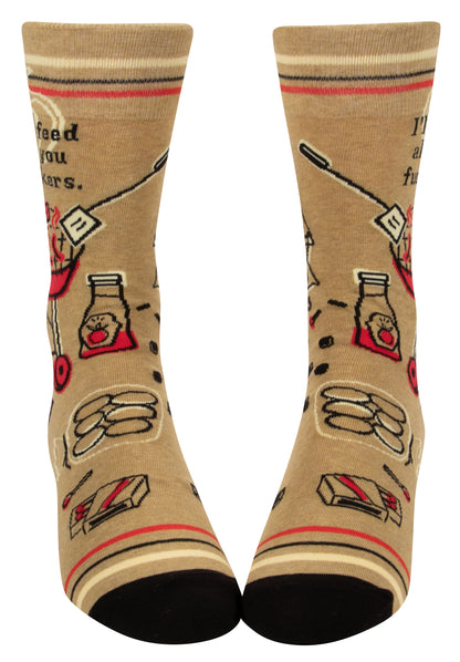 SW1003 Feed You Fuckers Men's Socks - new!
