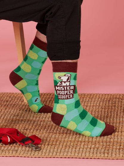Mr. Pooper Scooper Men's Socks by Blue Q – image 3