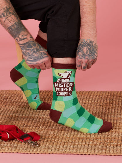 Mr. Pooper Scooper Men's Socks by Blue Q – image 4