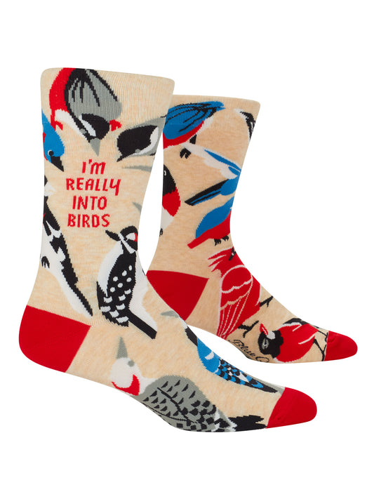 SW1017 Really Into Birds Men's Socks