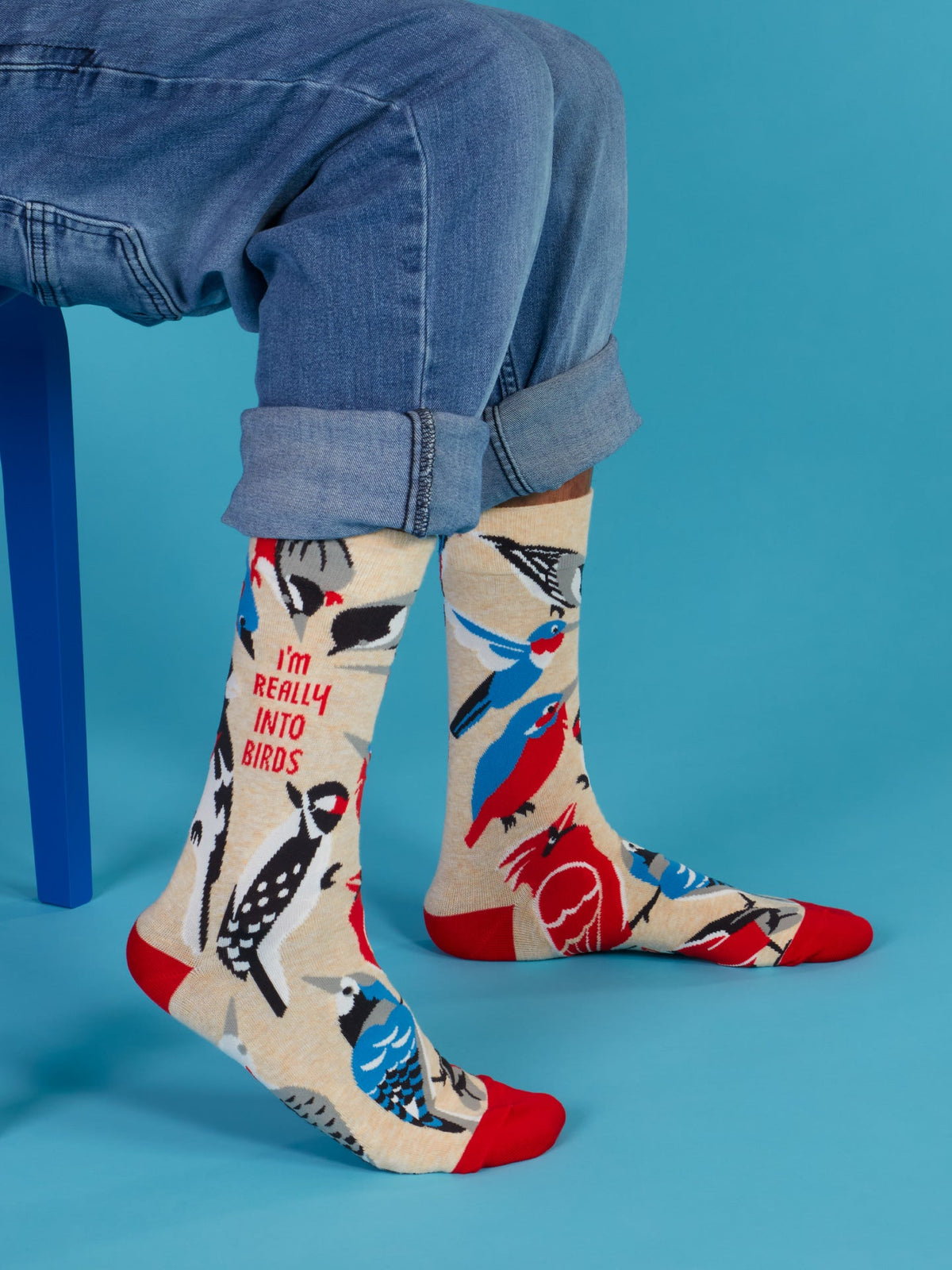Really Into Birds Men's Socks by Blue Q – image 3
