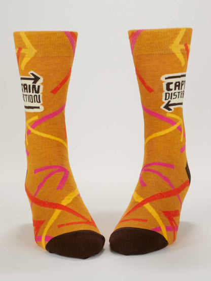 Captain Distraction Men's Socks by Blue Q – image 2