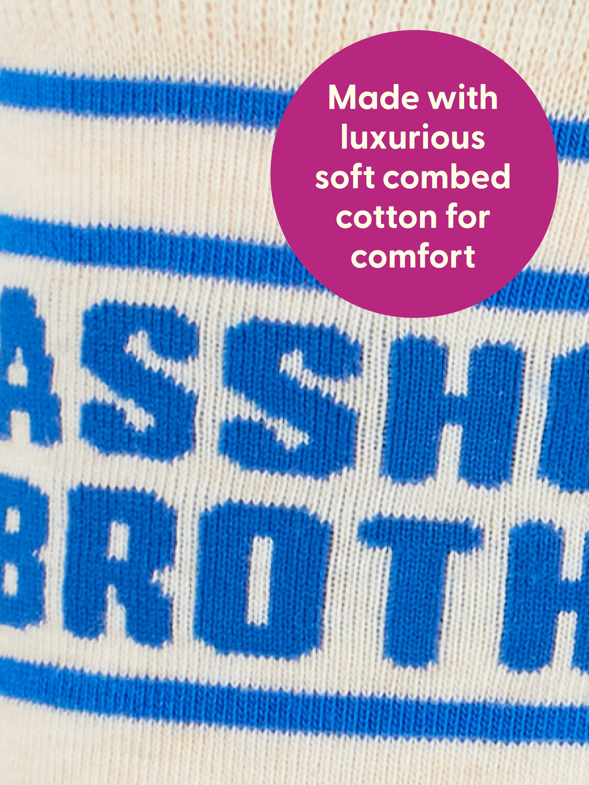 Asshole Brother Men's Socks by Blue Q – image 4