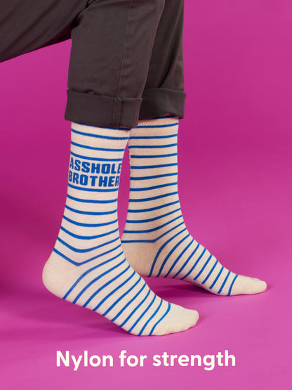 Asshole Brother Men's Socks by Blue Q – image 6