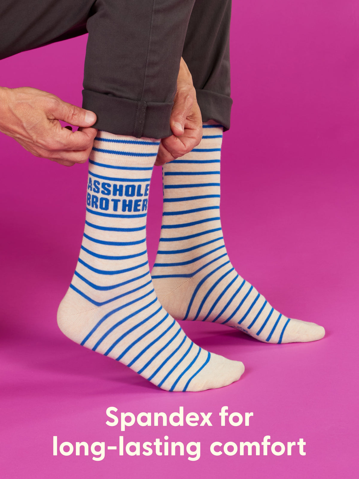 Asshole Brother Men's Socks by Blue Q – image 7