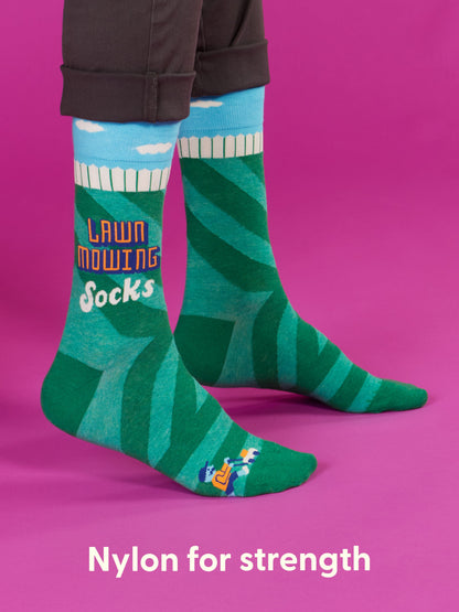 Lawn Mowing Socks Men's Socks by Blue Q – image 6