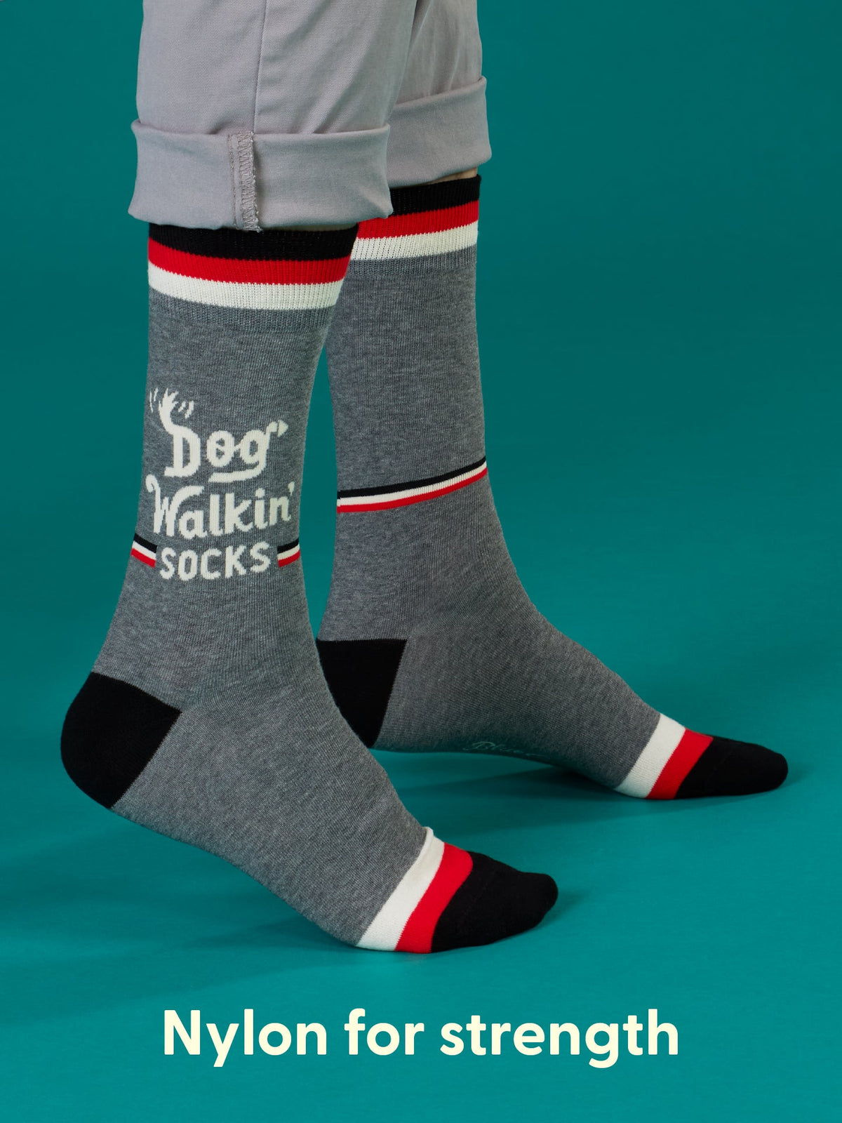 Dog Walkin' Men's Socks by Blue Q – image 6