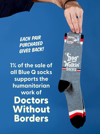 Dog Walkin' Men's Socks by Blue Q – image 8