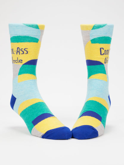 Cool-Ass Uncle Men's Crew Socks by Blue Q – image 2