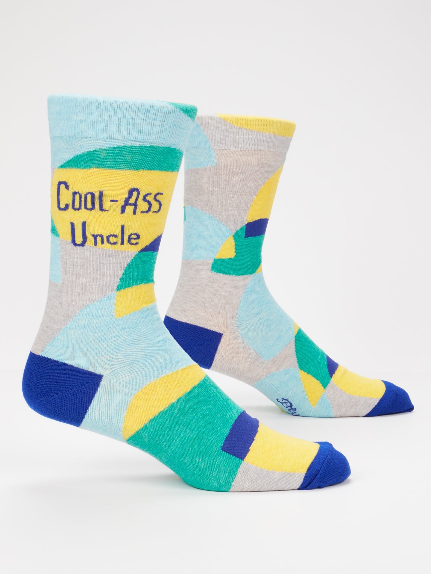 Cool-Ass Uncle Men's Crew Socks by Blue Q