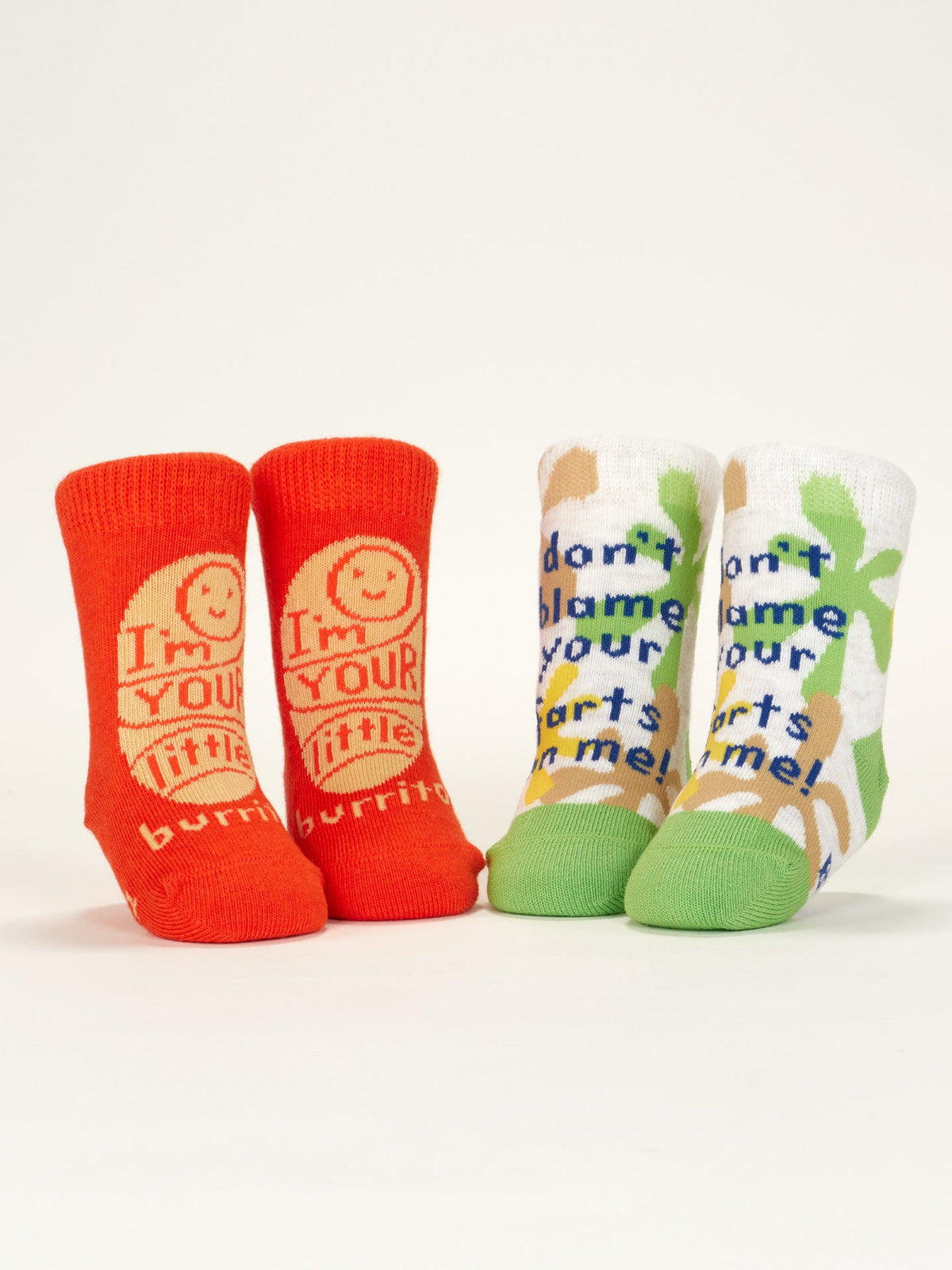 Lil Burrito/Farts Baby Socks by Blue Q – image 3