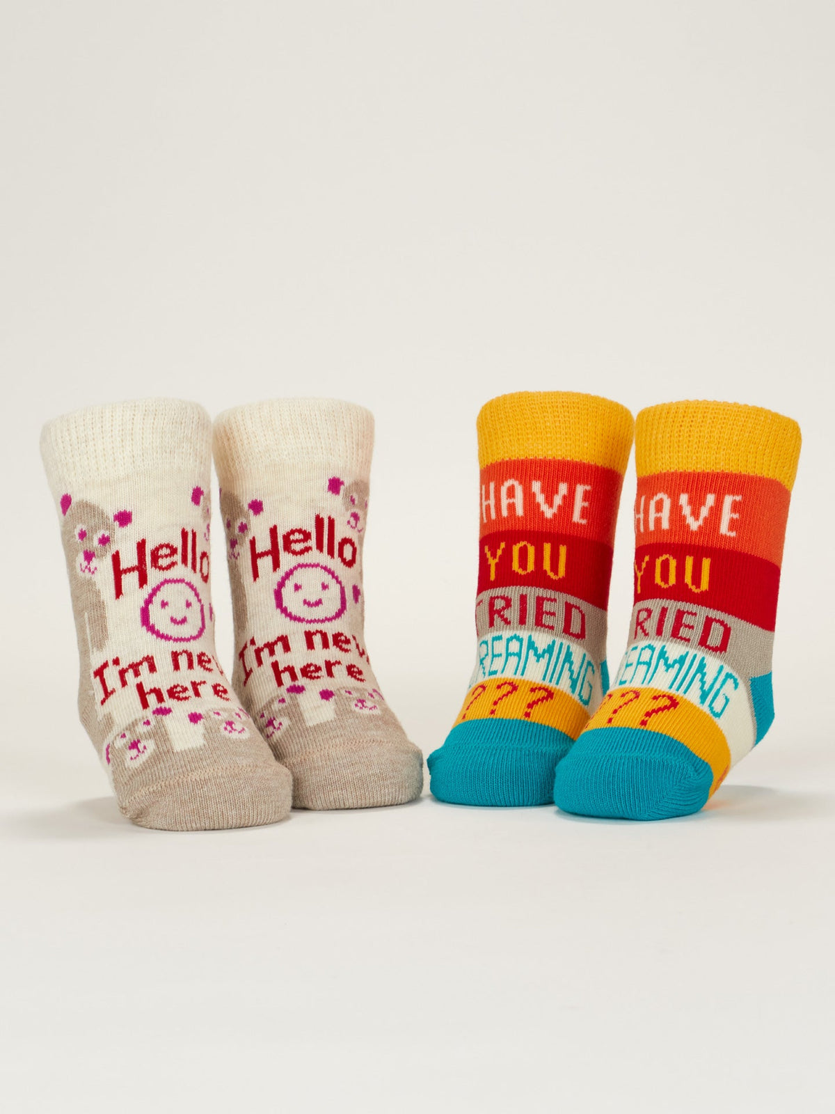 I'm New/Screaming Baby Socks by Blue Q – image 3